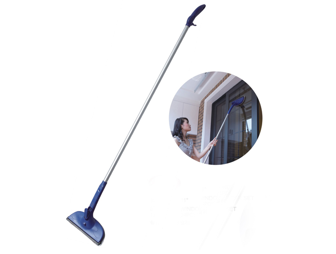 YLCD051  combined water spraying window brush with rod