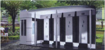 YLBH006  Mobile toilets (bubble water saving class three)